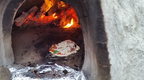 Image of Pizza and Fire
