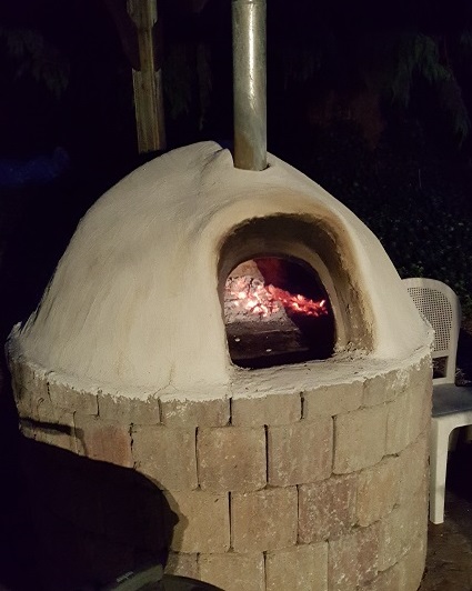 Image of completed oven